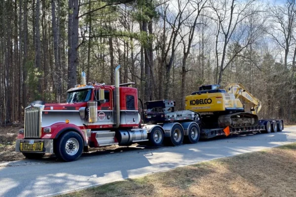 heavy equipment moving