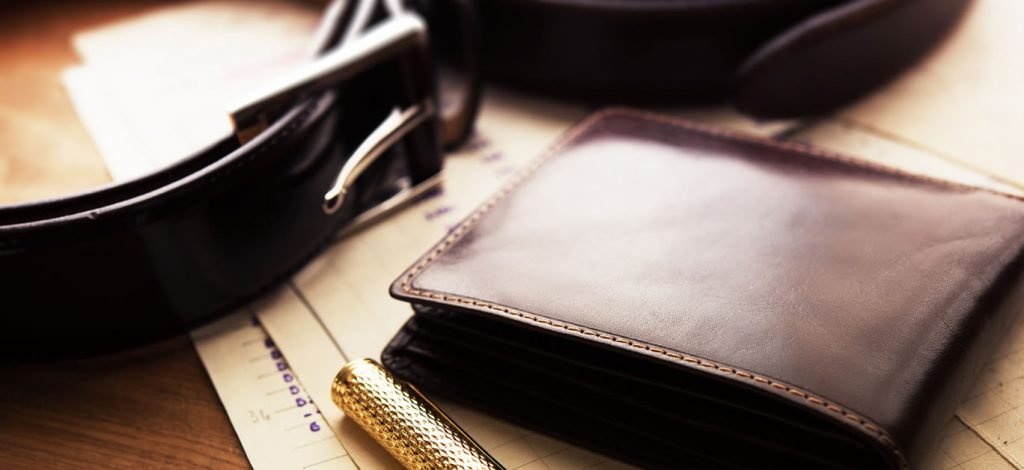 Leather wallets