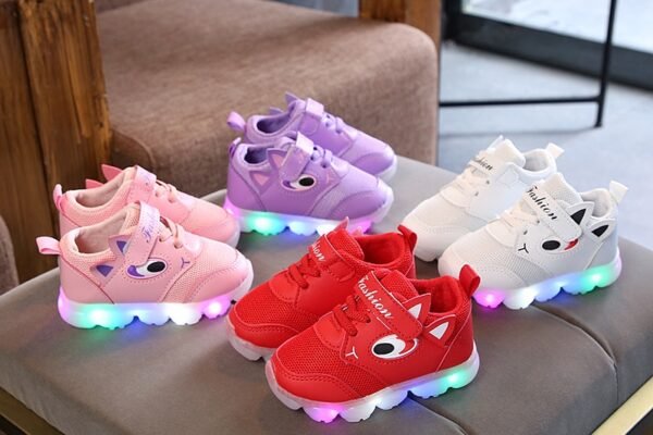 light up kids sneakers