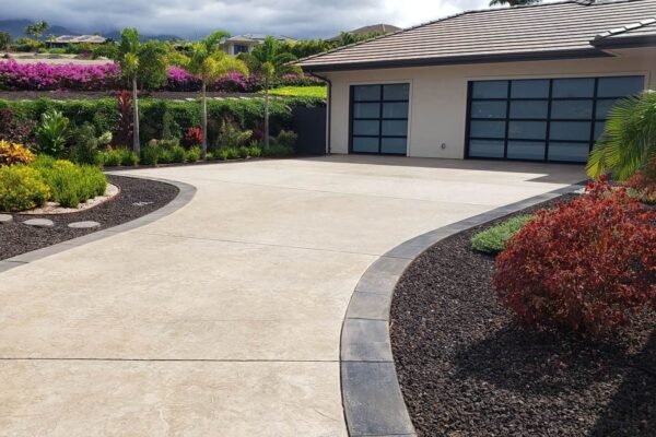 Concrete driveway Bend Oregon